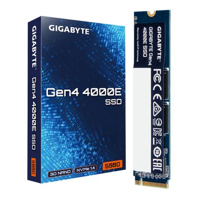 GIGABYTE SSD Gen4 4000E - 500 GB - M.2 2280 - PCIe 4.0 NVMe_2