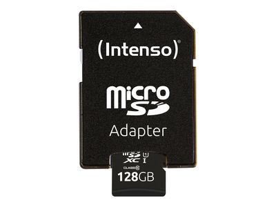 Intenso - flash memory card - 128 GB - microSDXC UHS-I_3
