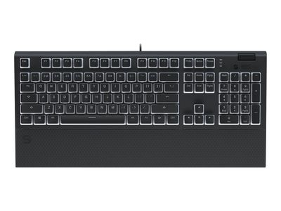 SPC Gear GK650K Omnis Kailh Blue RGB Pudding Edition - Tastatur - mit Lautstärkerad - QWERTY - USA_5