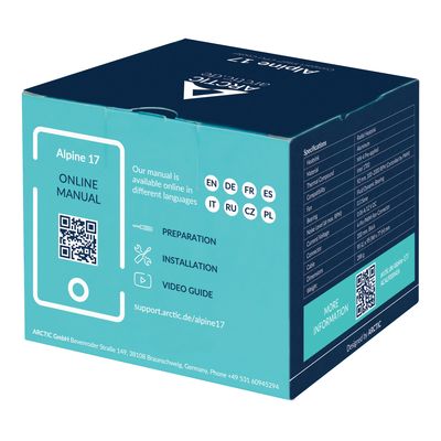 ARCTIC processor cooler Alpine 17_8