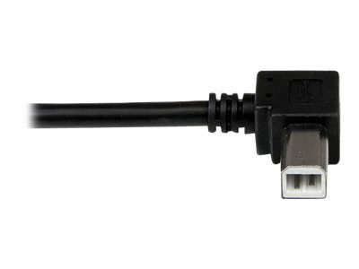 StarTech.com 3m USB 2.0 A to Left Angle B Cable Cord - 3 m USB Printer Cable - Left Angle USB B Cable - 1x USB A (M), 1x USB B (M) (USBAB3ML) - USB cable - 3 m_5