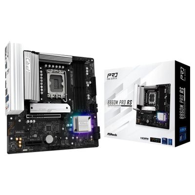 ASRock B860M Pro RS - motherboard - micro ATX - LGA1851 Socket - B860_thumb