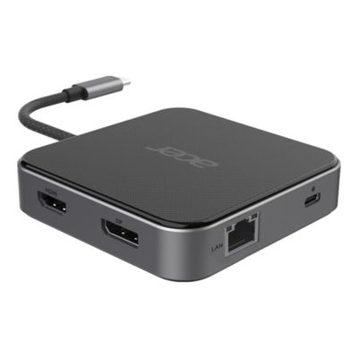 Acer 7-In-1 - Dockingstation - USB-C - HDMI, DP - 10Mb LAN_thumb