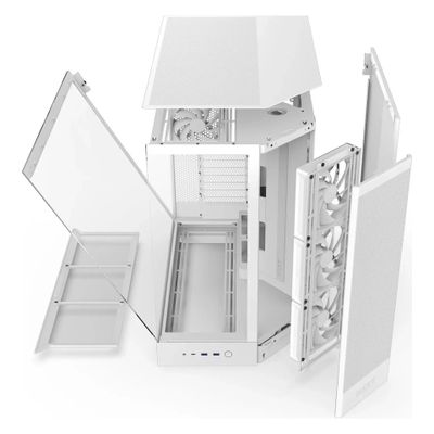 Case NZXT H9 Flow (2025) All White_4