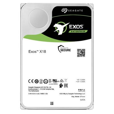Seagate Exos X18 internal hard drive 16 TB 7200 RPM 256 MB 3.5" Serial ATA III_thumb