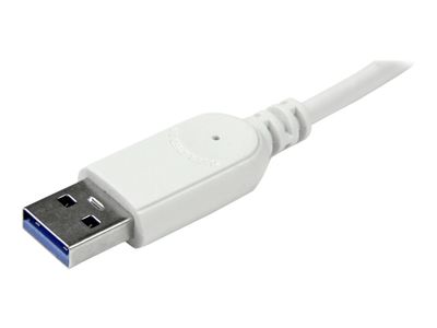 StarTech.com 4 Port kompakter USB 3.0 Hub mit eingebautem Kabel - Aluminium USB Hub - Silber - Hub - 4 Anschlüsse_9