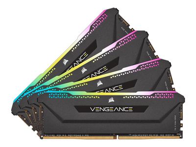CORSAIR RAM - 32 GB (4 x 8 GB Kit) - DDR4 3200 UDIMM CL16_thumb