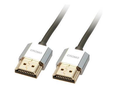 Lindy CROMO Slim High Speed HDMI Cable with Ethernet - HDMI-Kabel mit Ethernet - 50 cm_thumb
