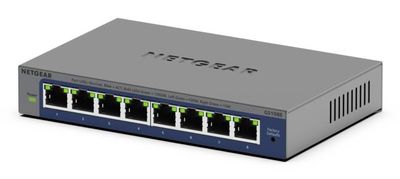 NETGEAR GS108Ev4 Unmanaged L2/L3 Gigabit Ethernet (10/100/1000) Grey_thumb