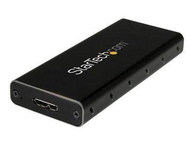 StarTech.com SSD Festplattengehäuse für M.2 Festplatten - USB 3.1 Type C - NGFF - USB C Kabel - USB 3.1 Case auf M2 Adapter - Speichergehäuse - SATA 6Gb/s - USB 3.1 (Gen 2)_1