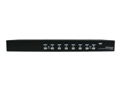 StarTech.com 8-Port USB KVM Swith with OSD - TAA Compliant - 1U Rack Mountable VGA KVM Switch (SV831DUSBU) - KVM switch - 8 ports_2