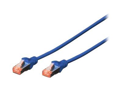 DIGITUS Patch-Kabel - 10 m - Blau, RAL 5017_1