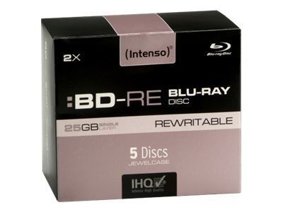 Intenso - BD-RE x 5 - 25 GB - storage media_thumb