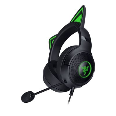 Razer Over-Ear Headset Kraken Kitty V2 - Black_thumb