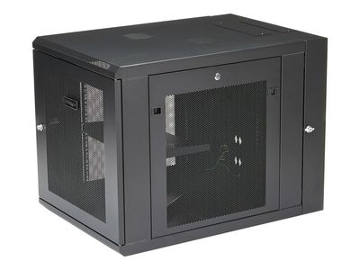 StarTech.com 12U 19" Wall Mount Network Cabinet, 4 Post 24" Deep Hinged Server Room Data Cabinet- Locking Computer Equipment Enclosure with Shelf, Flexible Vented IT Rack, Pre-Assembled - 12U Vented Cabinet (RK1232WALHM) - rack enclosure cabinet - 12U_2