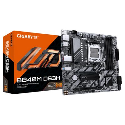 Gigabyte B840M DS3H - Motherboard - micro ATX - Socket AM5 - AMD B840_thumb