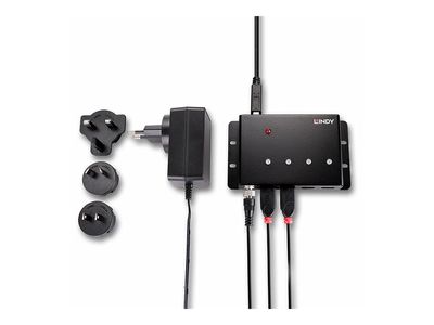 Lindy - Hub - Metallgehäuse - 4 Anschlüsse_4