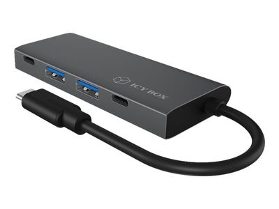 ICY BOX 4 port hub IB-HUB1428-C31 - with USB Type-C connection and data transfer rates of up to 10 Gbit/s_1