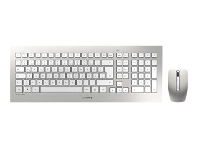 CHERRY Tastatur- und Maus-Set DW 8000 - Silber/Weiß_thumb
