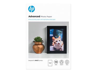 HP glänzendes Fotopapier Advanced - DIN A4 - 100 Blatt_2