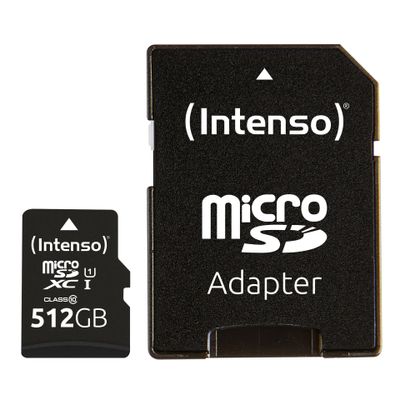 Intenso Flash-Card incl. SD-Adapter Premium - microSDXC UHS-I - 512 GB_3