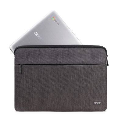 Acer protective notebook sleeve - 35.6 cm (14") - Gray_3