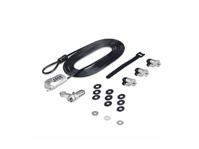 StarTech.com Laptop/Desktop & Peripheral Lock Kit, 9.8ft (3m) Cable - Arbeitsplatzverriegelungskit - diebstahlsicher - TAA-konform_thumb