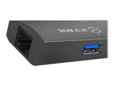 ICY BOX 3 Port Hub IB-HUB1406-C - with USB Type-C port and Gigabit LAN port_7