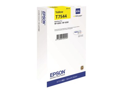 Epson T7544 - XXL size - yellow - original - ink cartridge_1