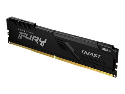 Kingston RAM FURY Beast - 32 GB (2 x 16 GB Kit) - Low Profile - DDR4 3200 DIMM CL16_2