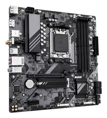 Gigabyte Mainboard B650M D3HP AX - 1.0 - Micro ATX - Socket AM5 - AMD B650_3