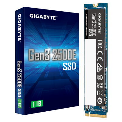 GIGABYTE SSD Gen3 2500E - 1 TB - M.2 2280 - PCIe 3.0 x4 NVMe_3