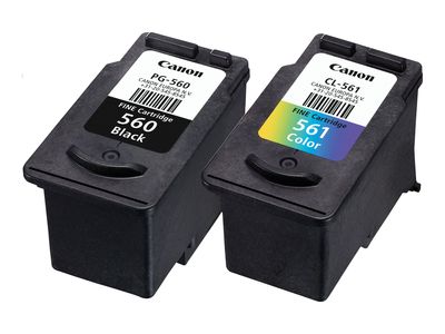 Canon ink cartridge PG-560 / CL-561 - 2-pack - Black, Color (Cyan, Magenta, Yellow)_1