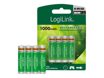 LogiLink Batterie - 4 x AAA - NiMH_thumb