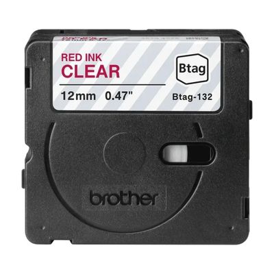 Brother BTAG-132 - label tape - 1 cassette(s) - Roll (1.2 cm x 4 m)_2