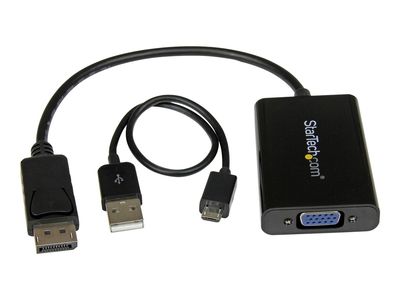 StarTech.com DisplayPort to VGA Adapter with Audio - 1920x1200 - DP to VGA Converter for Your VGA Monitor or Display (DP2VGAA) - DisplayPort/VGA-Adapter - 18.4 m_6