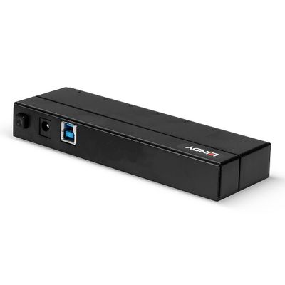 Lindy 43228 Schnittstellen-Hub USB 3.2 Gen 1 (3.1 Gen 1) Type-A 5000 Mbit/s Schwarz_2