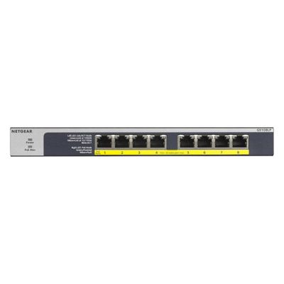 NETGEAR GS108LP - Switch - 8 Anschlüsse - an Rack montierbar_thumb