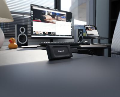 Kingston external hard drive XS1000 - 1 TB - USB 3.2 Gen 2 - black_15