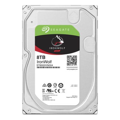 Seagate HDD IronWolf - 8 TB - 3.5" - SATA 6 GB/s - OEM RECERTIFIED_thumb