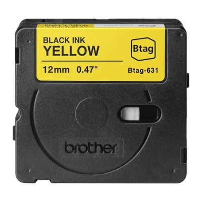 Brother BTAG-631 - label tape - 1 cassette(s) - Roll (1.2 cm x 4 m)_2