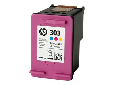 HP 303 - color (cyan, magenta, yellow) - original - ink cartridge_1