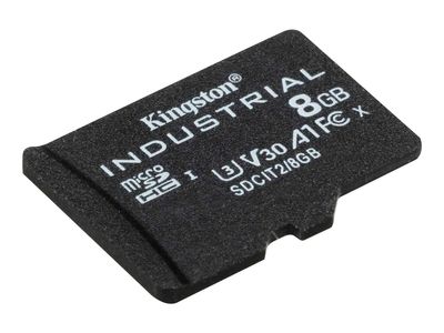 Kingston Industrial - flash memory card - 8 GB - microSDHC UHS-I_2