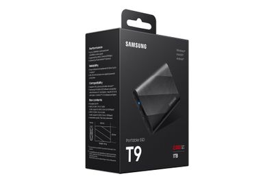Samsung External hard drive T9 MU-PG1T0B - 1 TB - USB 3.2 Gen 2x2 - black_14