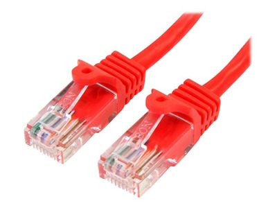 StarTech.com 2m Red Cat5e / Cat 5 Snagless Patch Cable - patch cable - 2 m - red_1