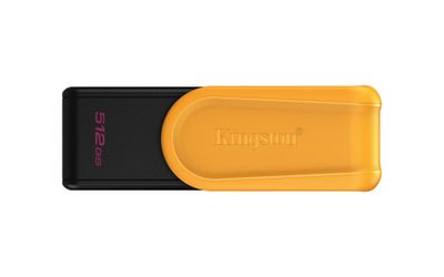 Kingston USB flash drive DataTraveler Exodia S - USB 3.2 Gen 1 - 512 GB - black/yellow_thumb