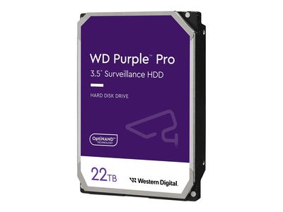 WD Purple Pro WD221PURP - Festplatte - 22 TB - Videoüberwachung, Smart Video - SATA 6Gb/s_1