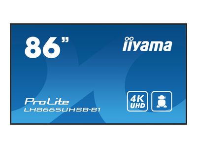 iiyama LED-Display ProLite LH8665UHSB-B1 - 218 cm (86") - 3840 x 2160 4K_thumb