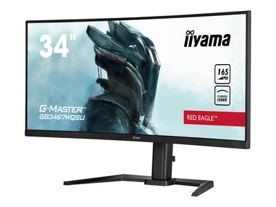 Iiyama Curved Monitor G-Master GB3467WQSU-B5 - 86.4 cm (34") - 3440 x 1440 WQHD_3