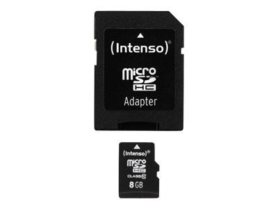 Intenso Class 10 - flash memory card - 8 GB - microSDHC_thumb